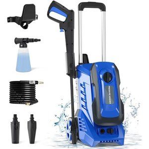 Power Washers Electric Powered - 3500 PSI 2.6 GPM High Pressure Washer w/ 25 FT